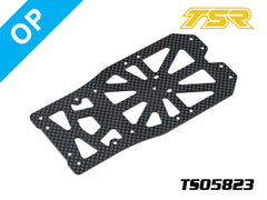 TS05823 GT-300W-V4 Carbon Fiber Main Chassis 2.5mm