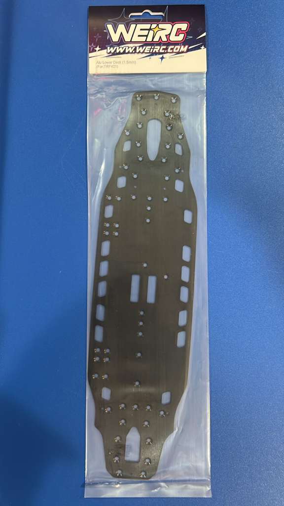 WeiRC Tamiya TRF421 1.5 Aluminum Chassis