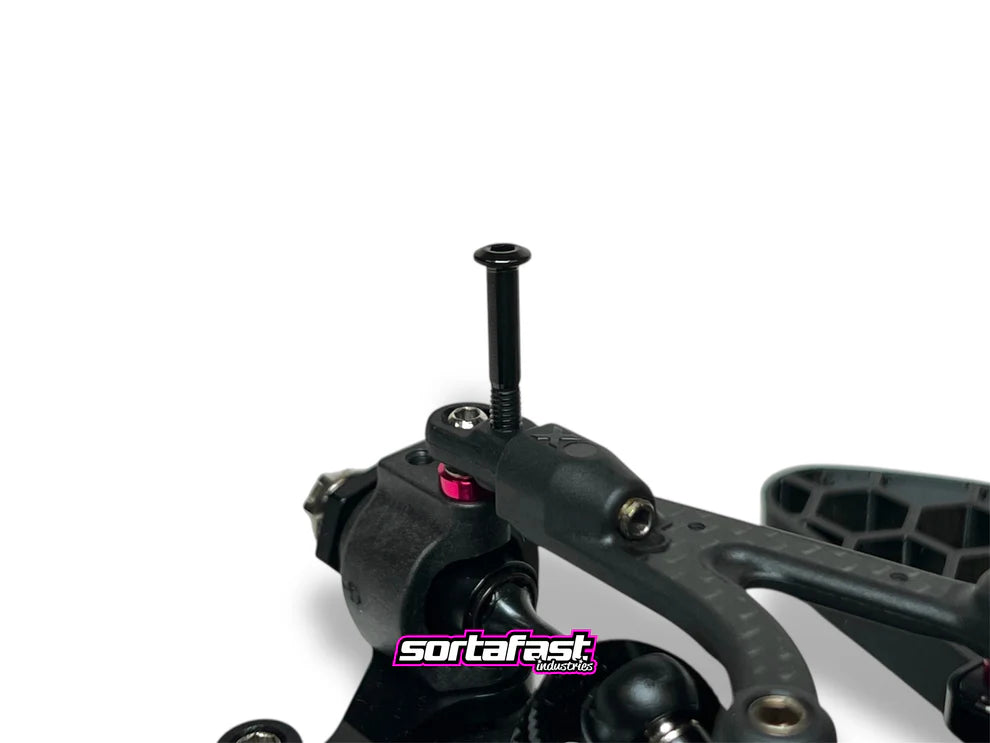 Sortafast Titanium Body Stop Screw - XRAY X4 / Team Associated TC8 - Black