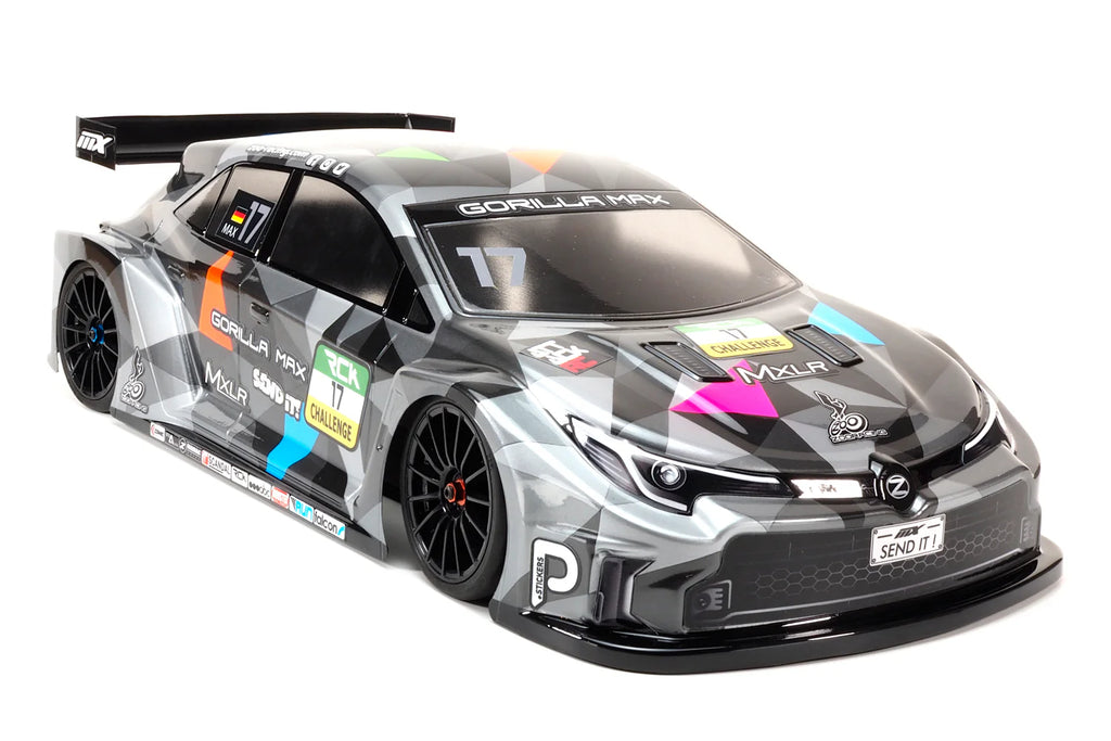 ガンマレイ　プロモ ZooRacing ZR-0017 Gorilla MAX 190mm FWD body shell .05 Ultralight