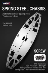 WEiRC 1.2mm Spring Steel Chassis Awesomatix A800R\RR