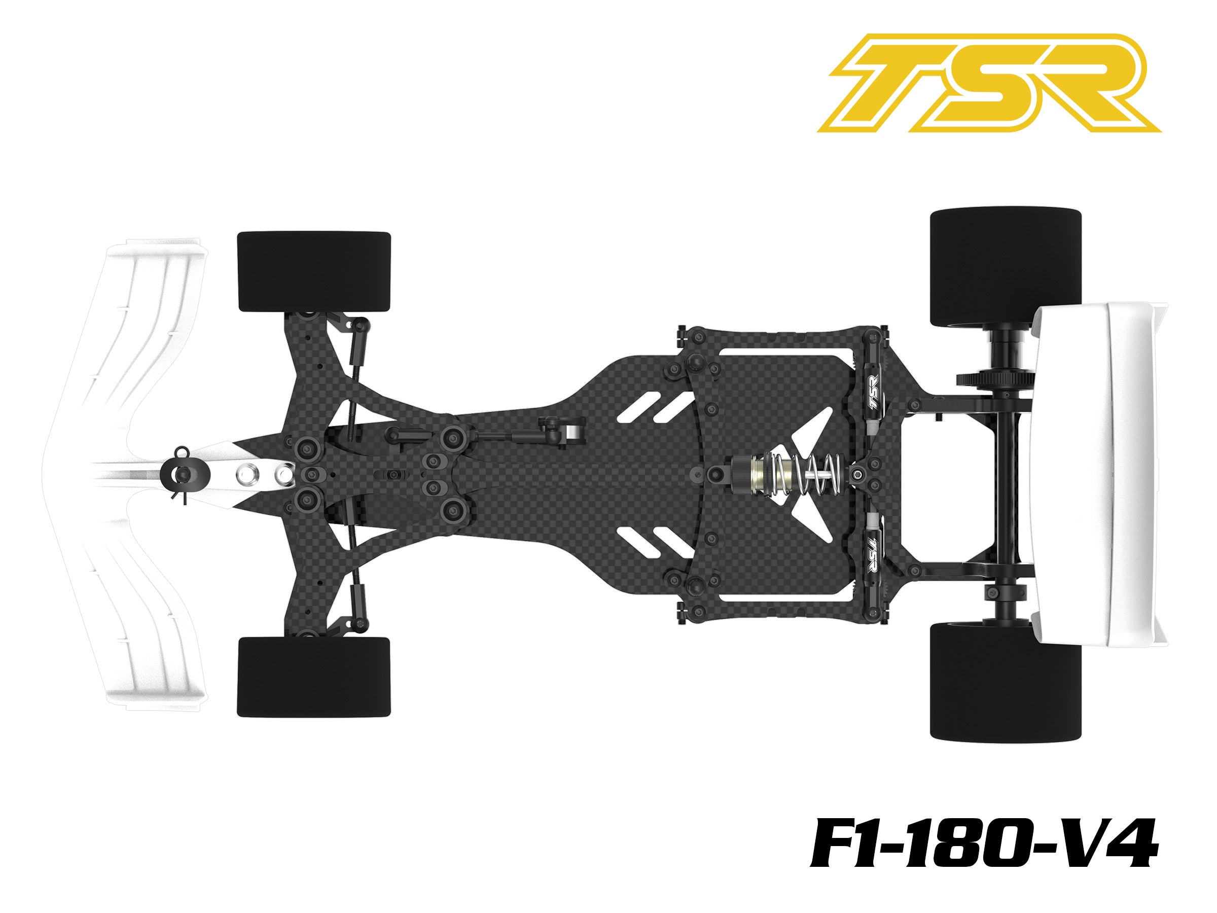 F1-180-V4 1/10 2WD Formula 1 Car