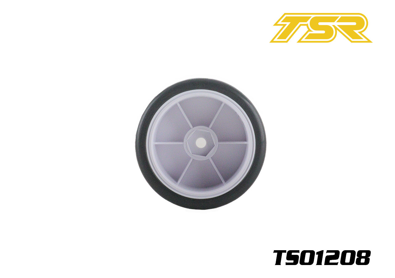 TS01208 1/10 Pre-Mounted Touring Car Rubber Slick Tires