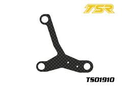 TS01910 GRAPHITE UPPER SUSPENSION ARM 2.5MM