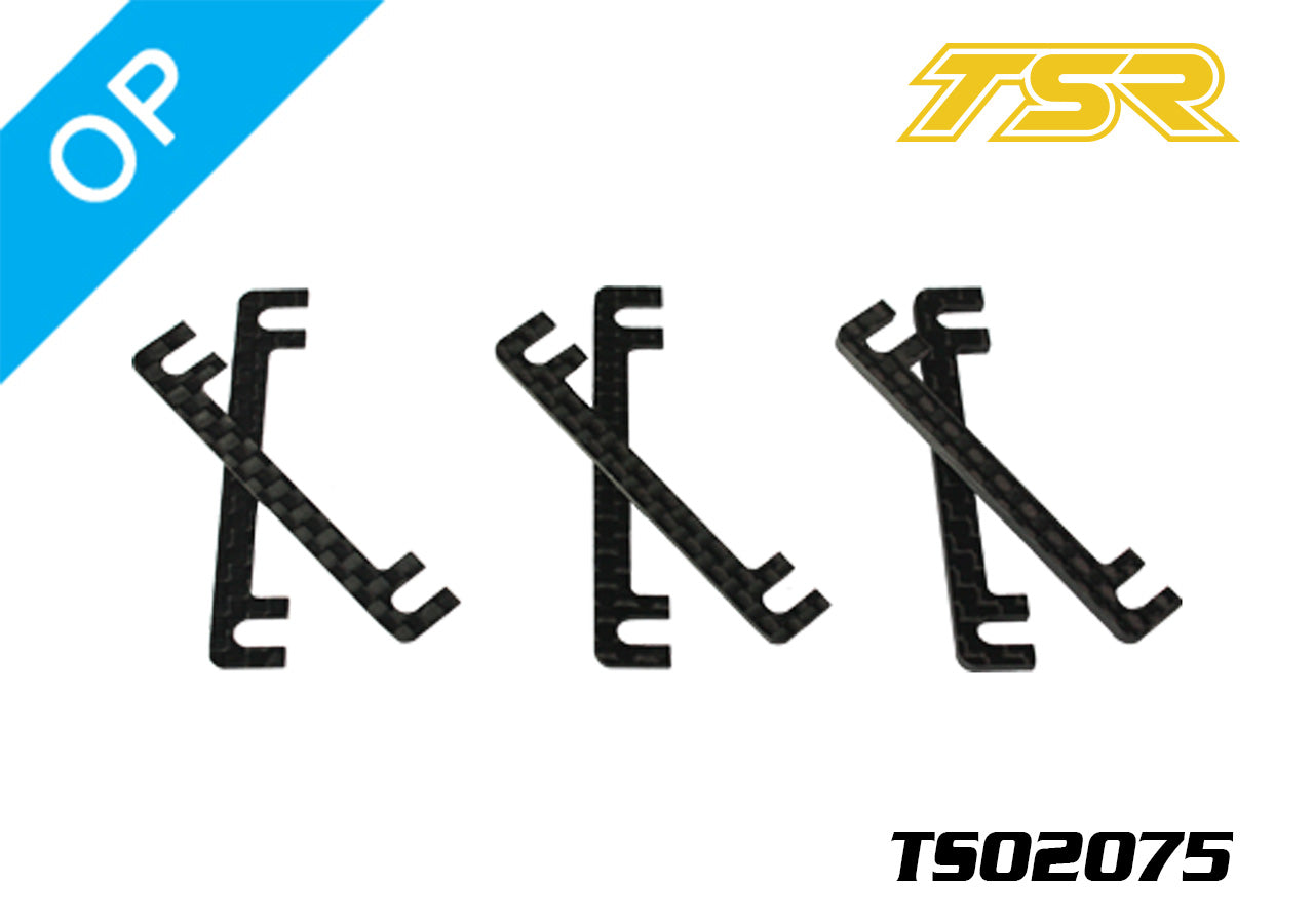 TS02075 GT Carbon washer for front suspension0.5&1.0&2.0MM