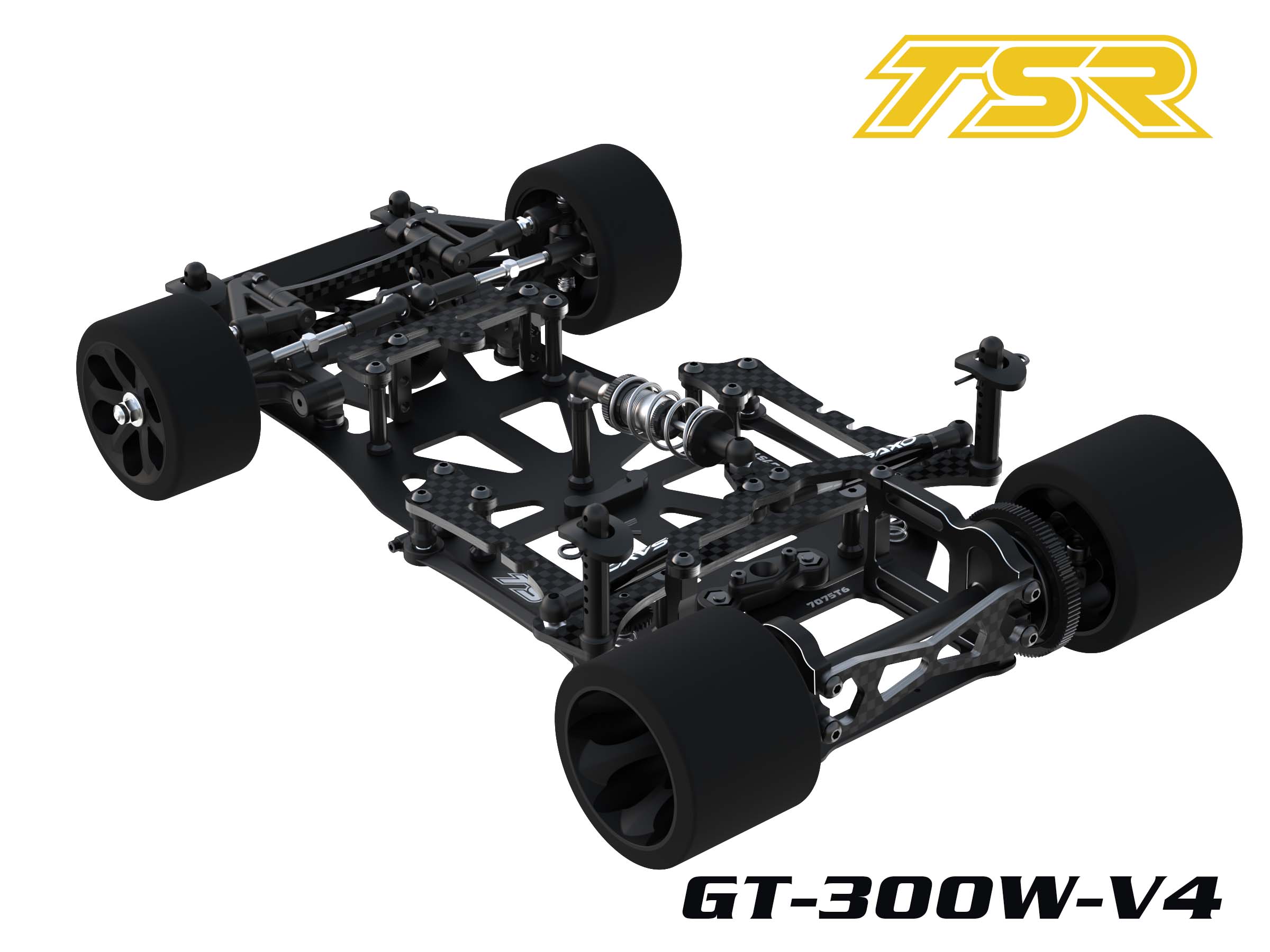GT-300W-V4 1:12 Pan Car Kit
