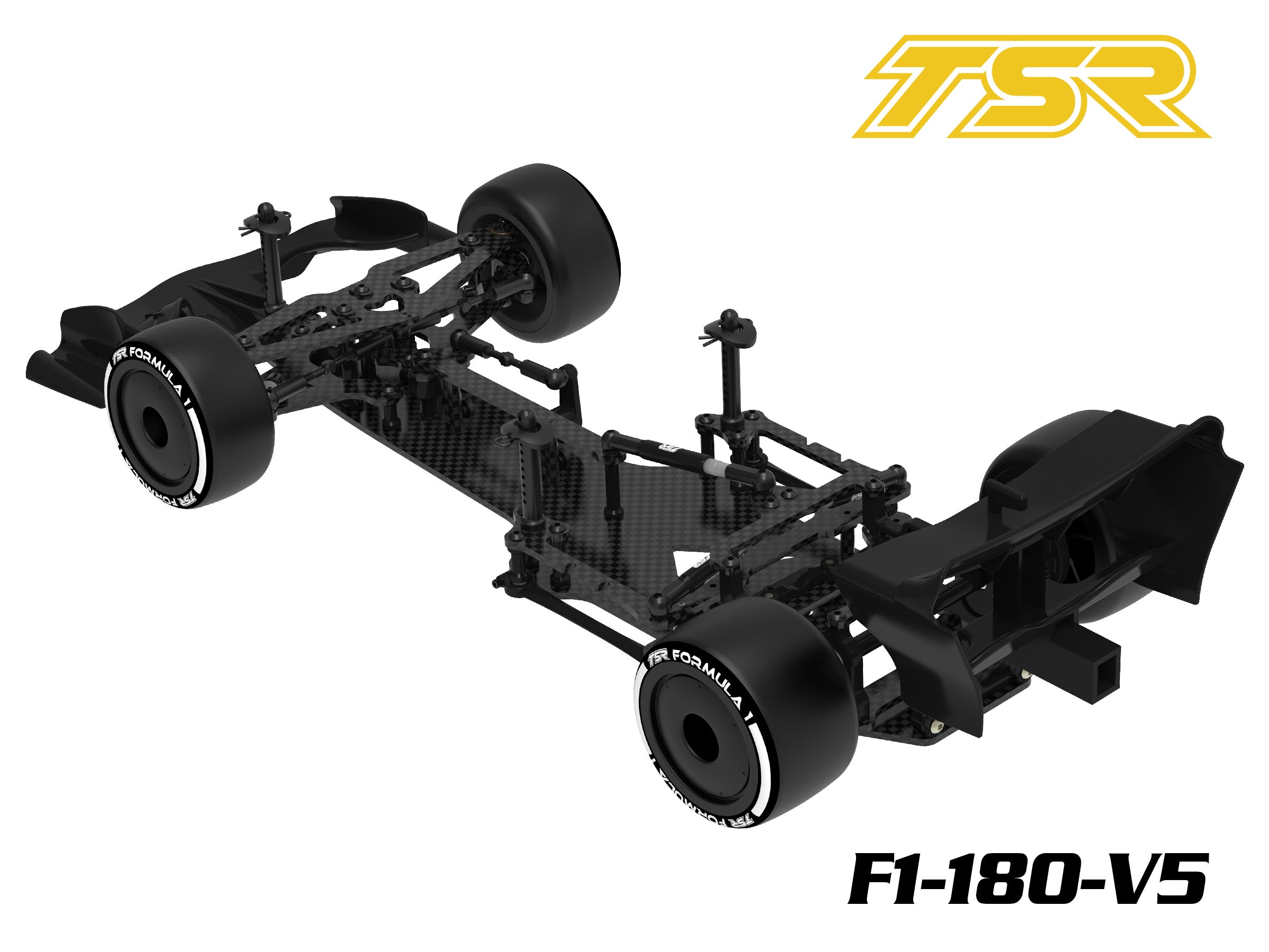F1-180-V5 Team Saxo 1/10 Formula 1 Car Kit