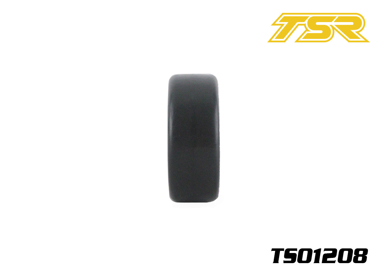 TS01208 1/10 Pre-Mounted Touring Car Rubber Slick Tires