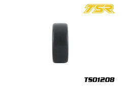 TS01208 1/10 Pre-Mounted Touring Car Rubber Slick Tires