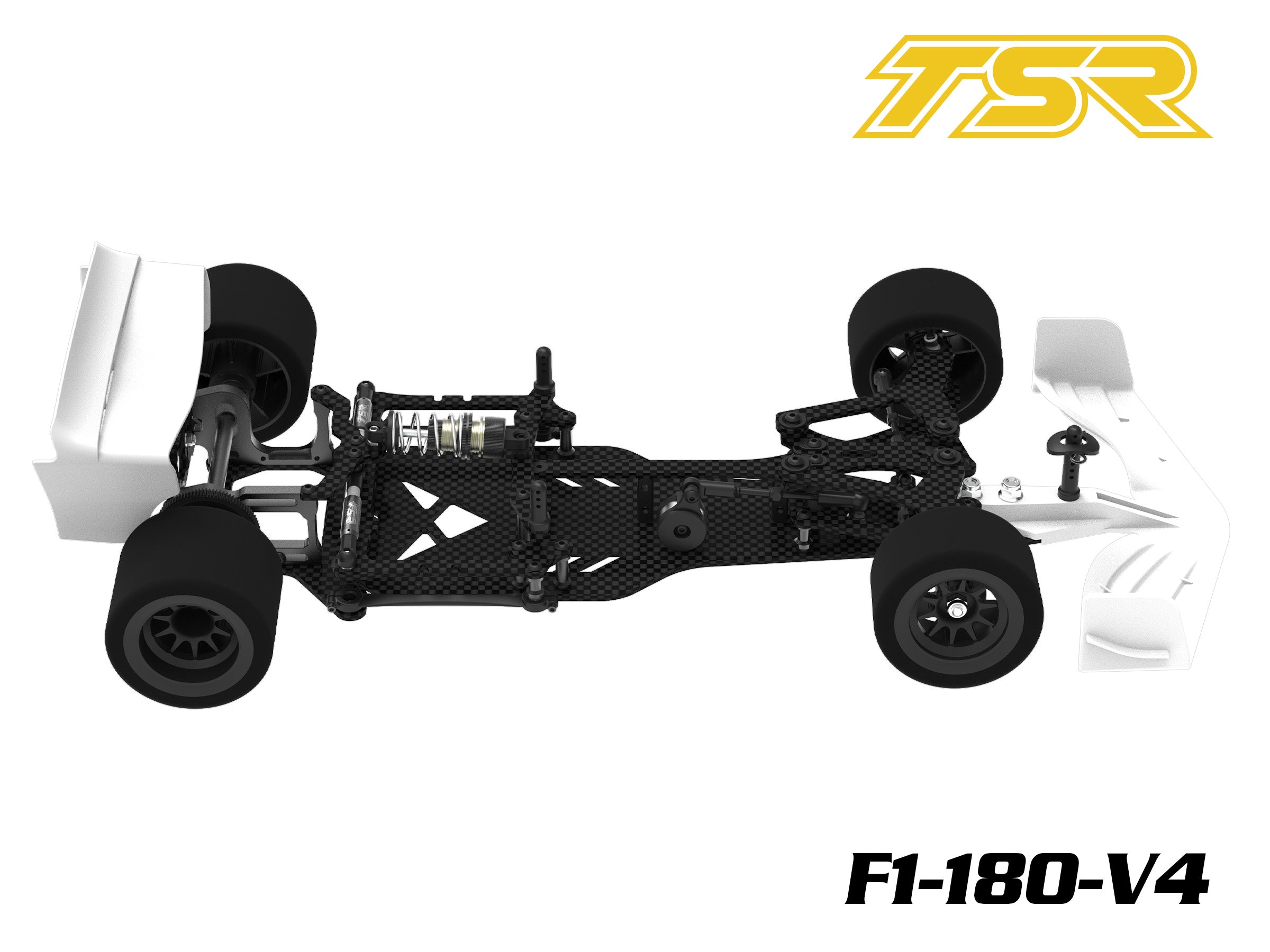 F1-180-V4 1/10 2WD Formula 1 Car