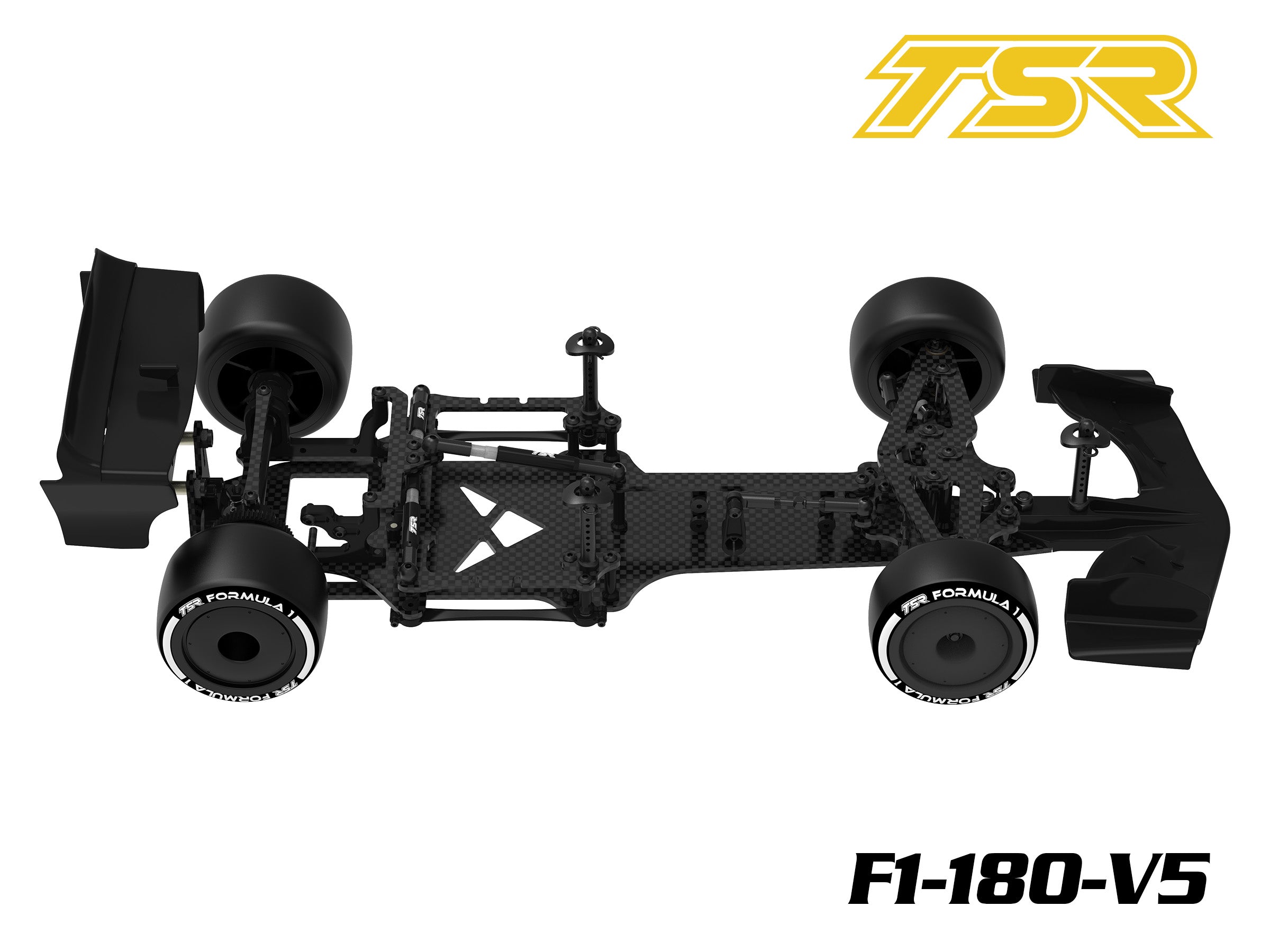 F1-180-V5 Team Saxo 1/10 Formula 1 Car Kit