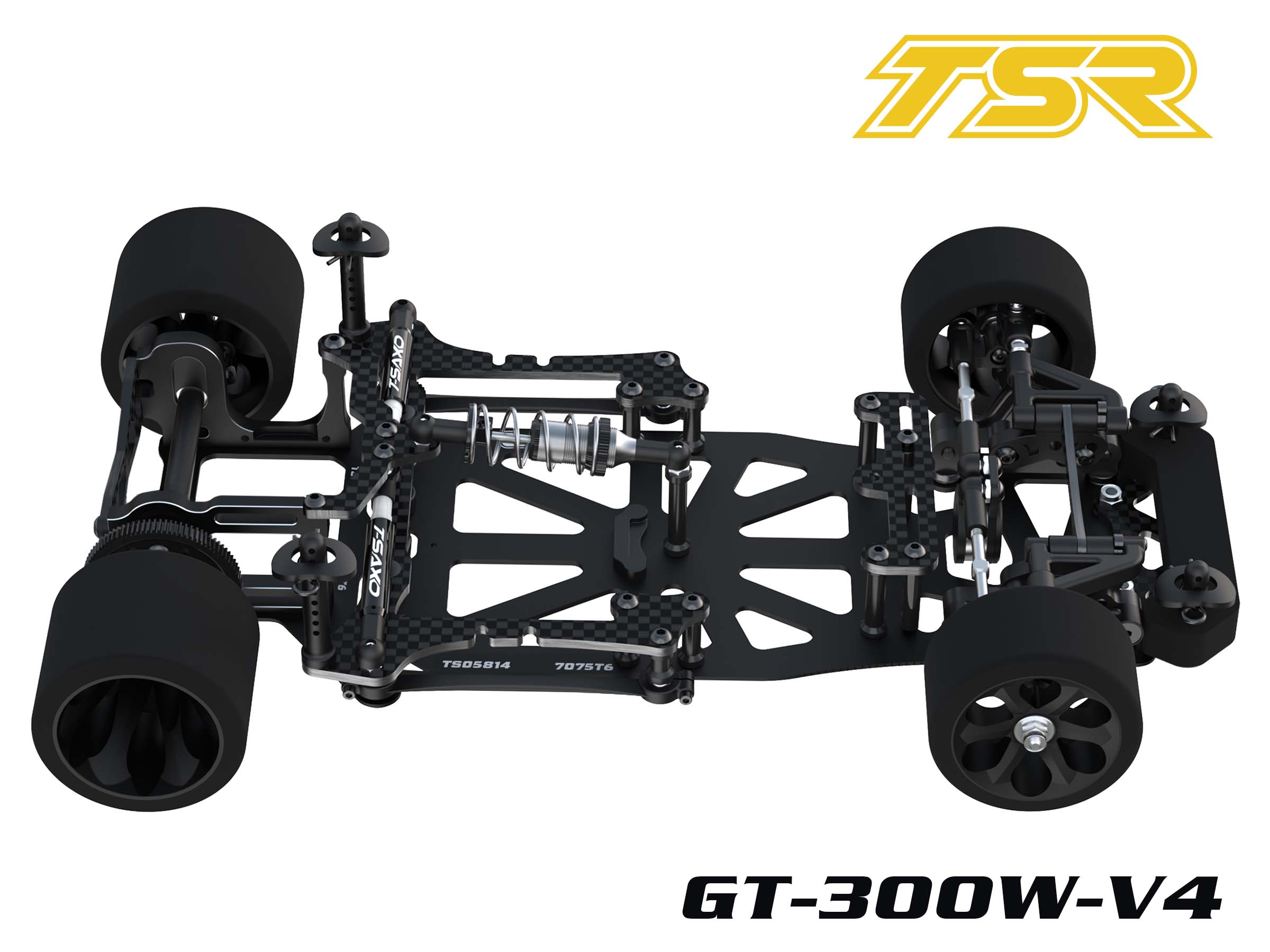 GT-300W-V4 1:12 Pan Car Kit