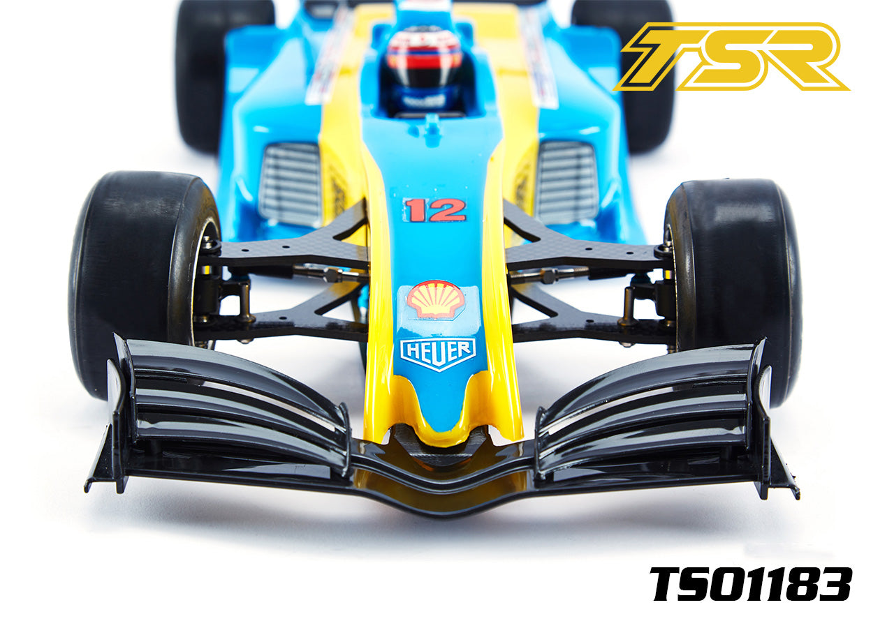 TS01183 F1 1/10 Clear Body Shell