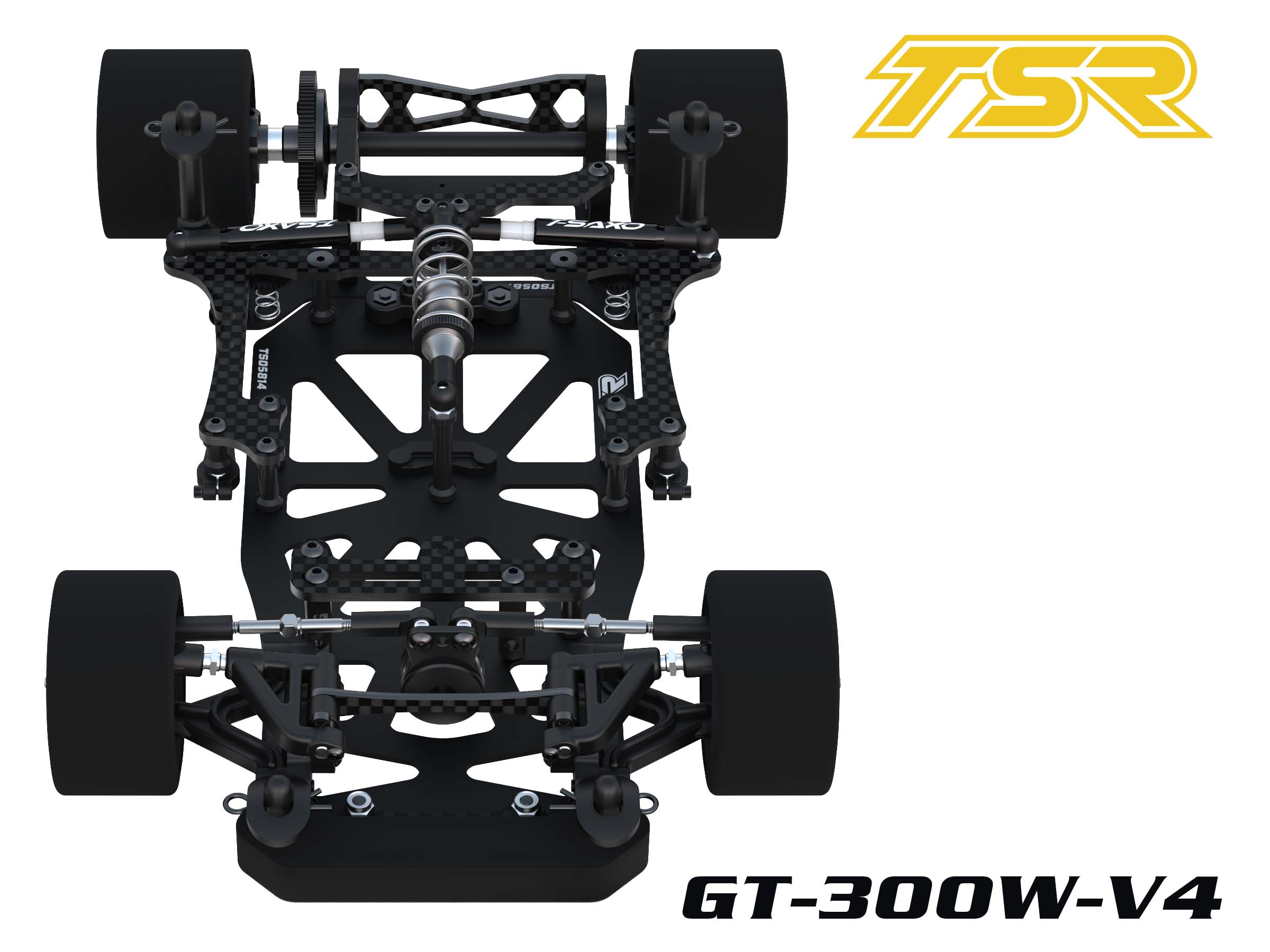GT-300W-V4 1:12 Pan Car Kit