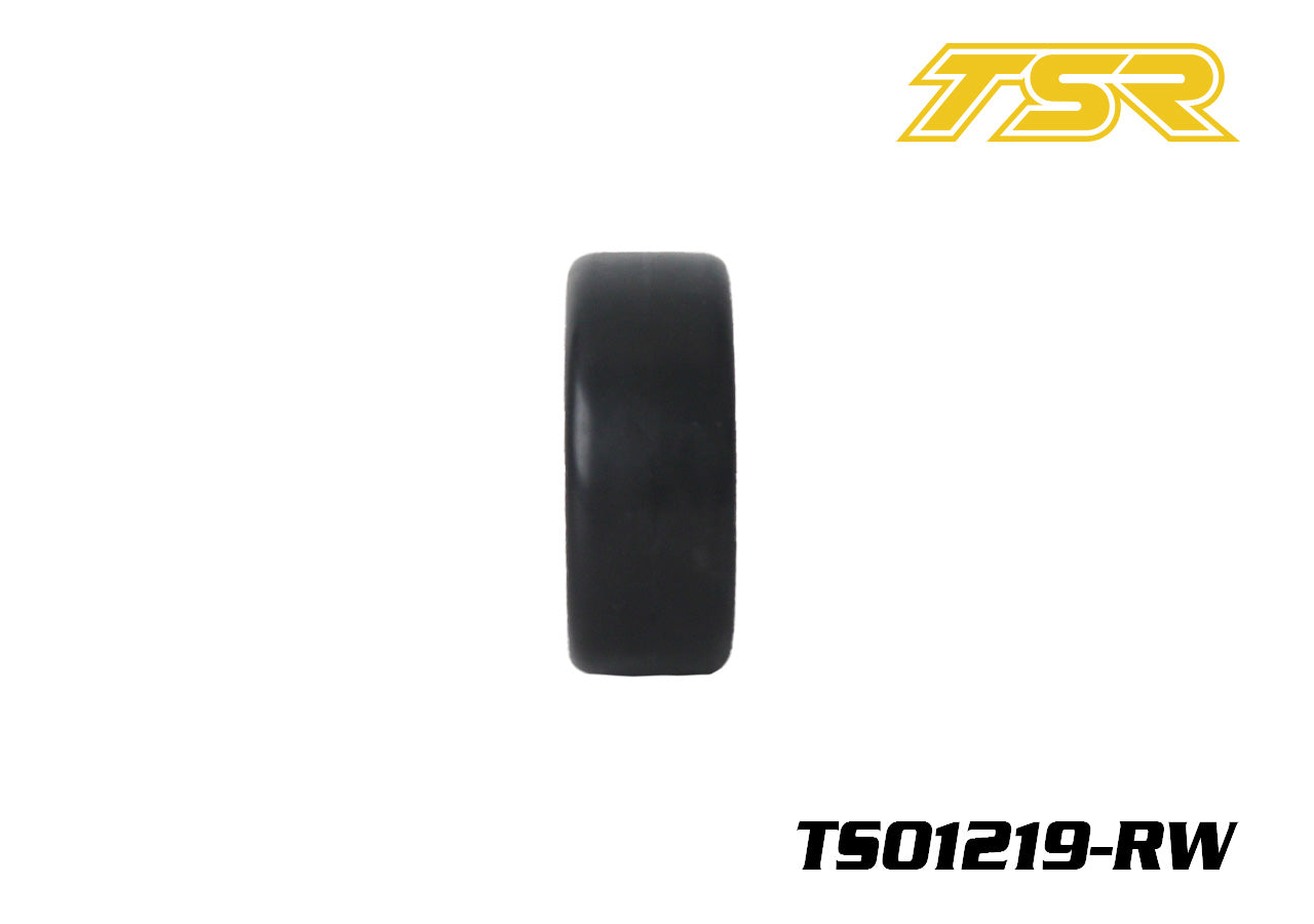 TS01219, 1:10 Pre-Mounted Touring Car Rubber Asphalt Slick Tires