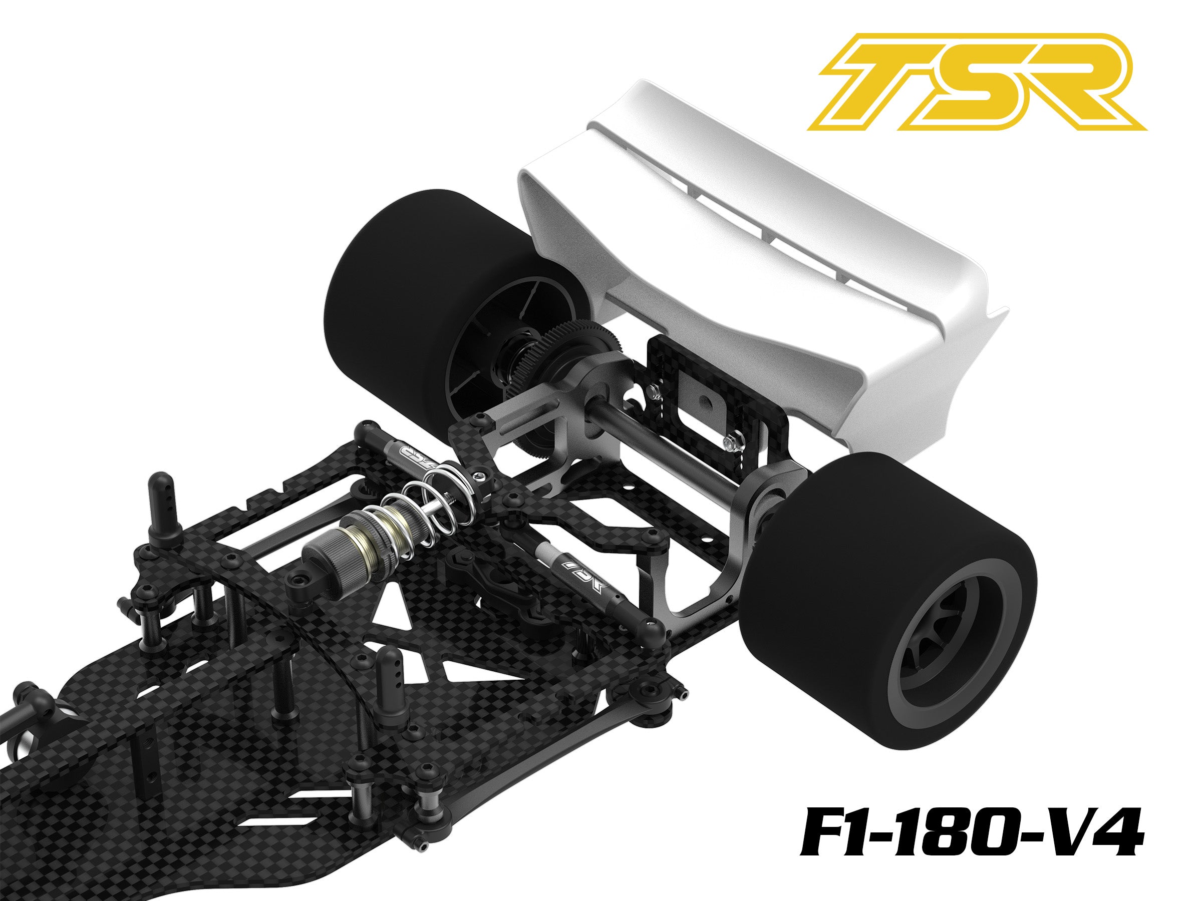 F1-180-V4 1/10 2WD Formula 1 Car