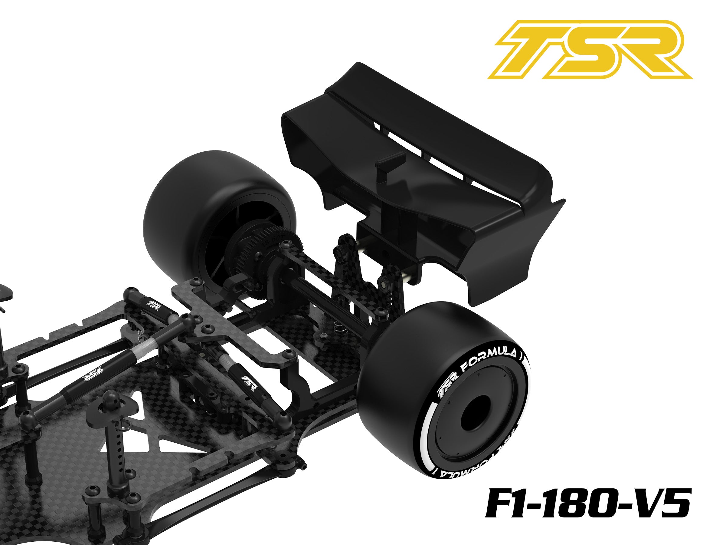 F1-180-V5 Team Saxo 1/10 Formula 1 Car Kit