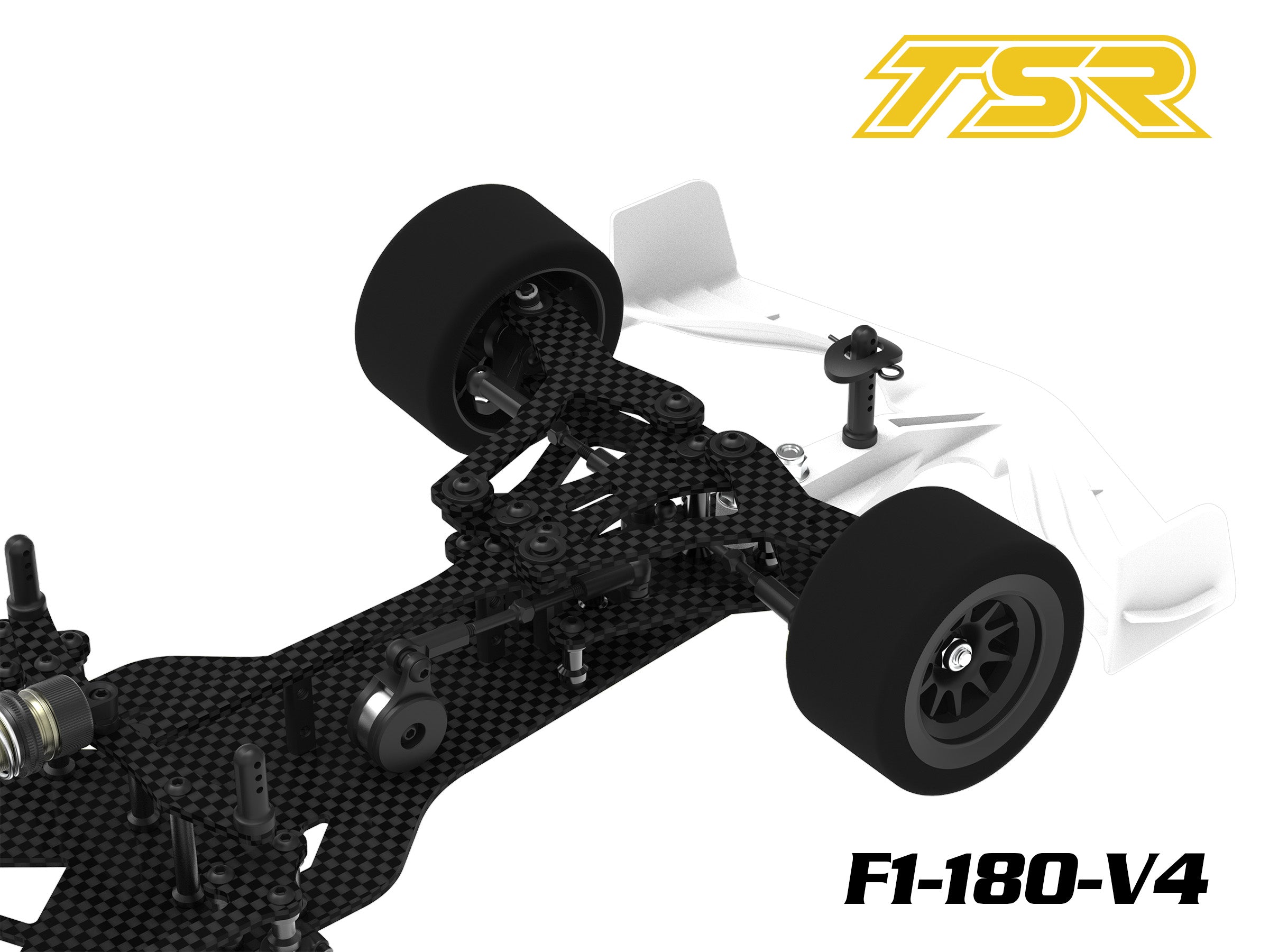 F1-180-V4 1/10 2WD Formula 1 Car