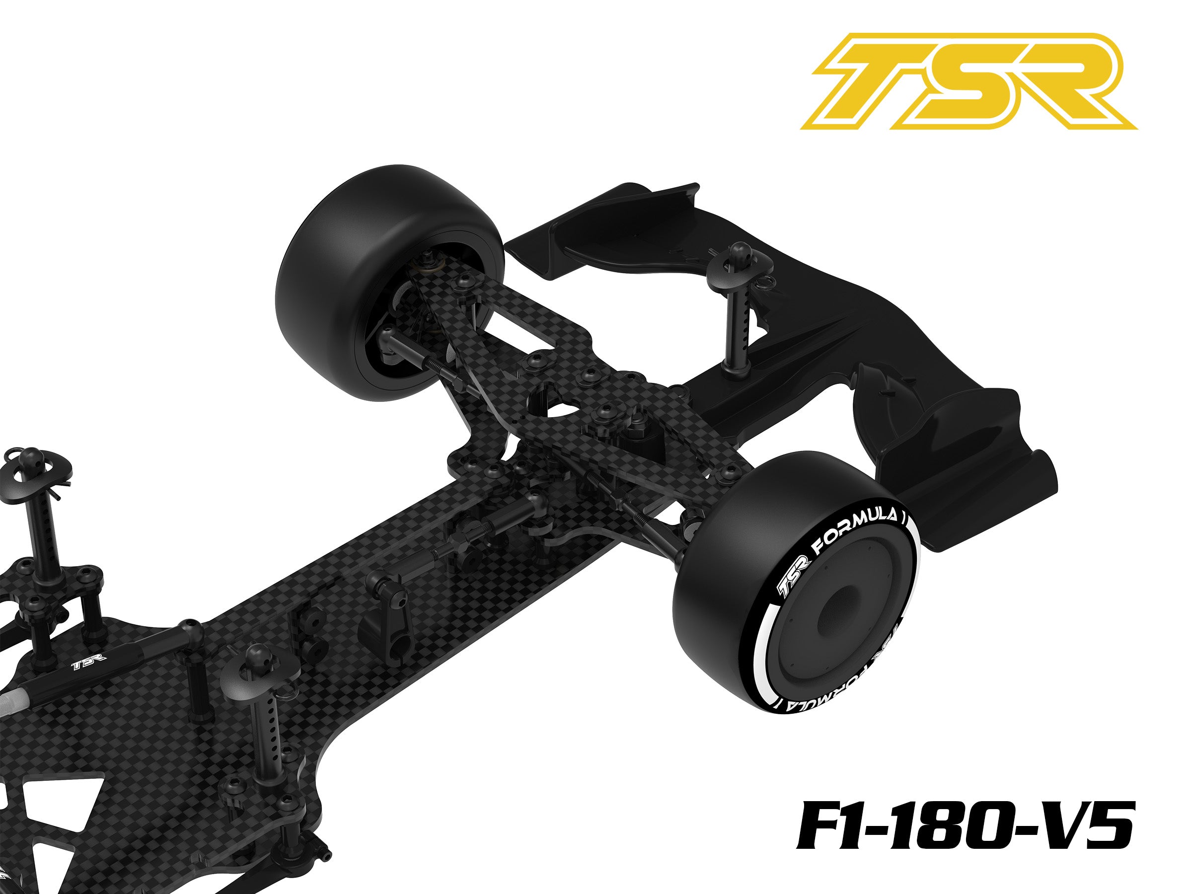 F1-180-V5 Team Saxo 1/10 Formula 1 Car Kit