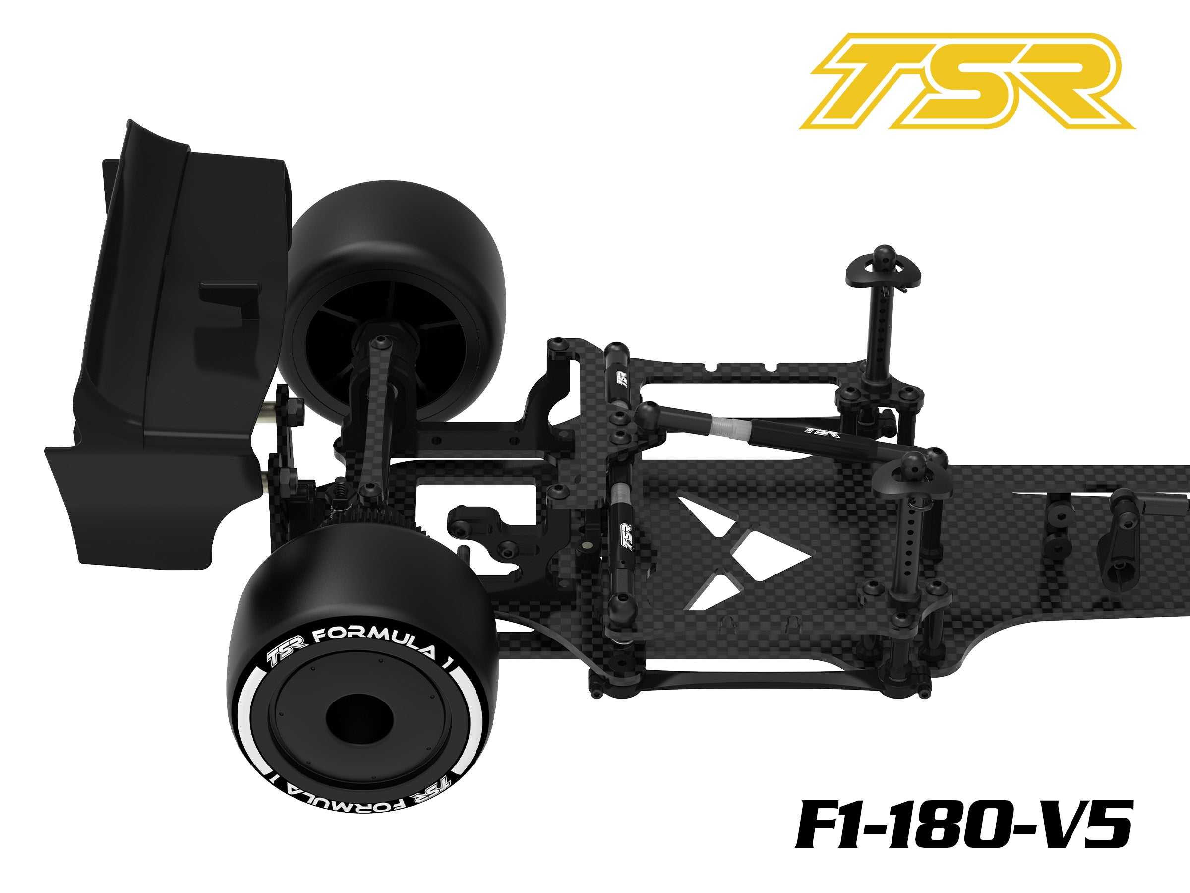 F1-180-V5 Team Saxo 1/10 Formula 1 Car Kit