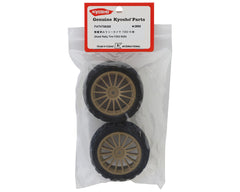 Kyosho Rally Pre-Mounted Tire (2) (Medium) w/12mm Hex