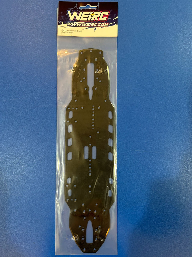 WEiRC 1.5mm Aluminum Chassis Xray X4 '24/'25 – Interstate Hobby Sport