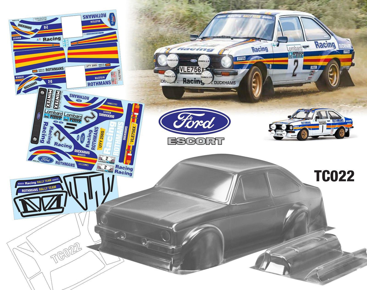 TC022 1/10 Ford Escort MK2