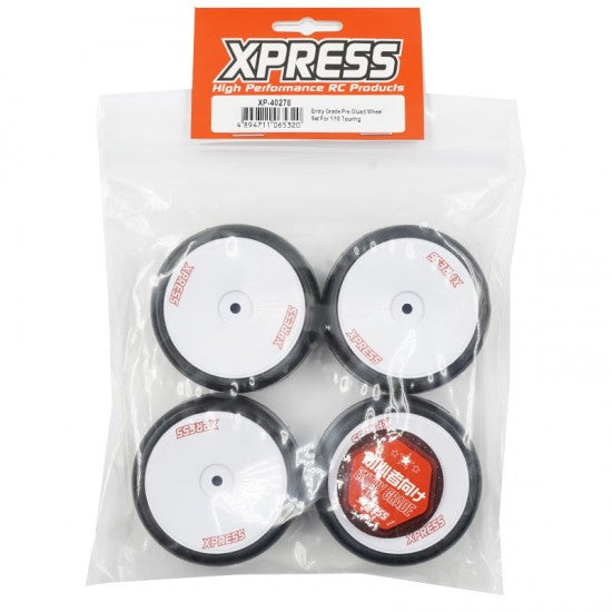 XP-40278 Entry Grade Pre-Glued Wheel Set For 1/10 Touring – Interstate ...